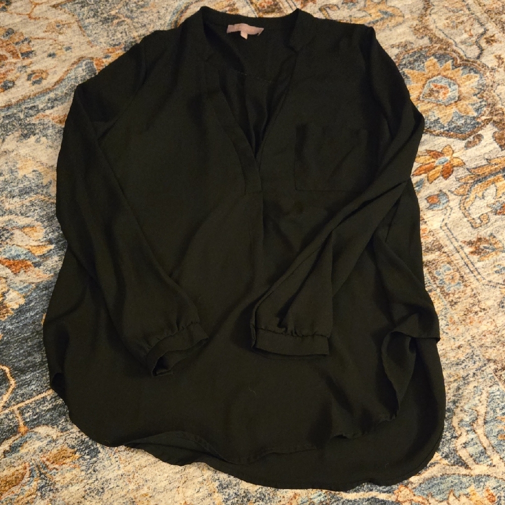 Elegant Black Women's Top